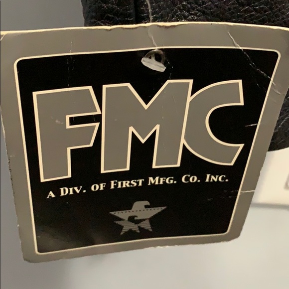 Women’s Motorcycle black leather jacket NWT - Picture 3 of 5